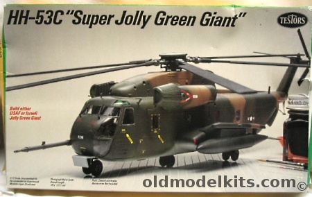 Testors 1/72 HH-53C Super Jolly Green Giant, 366 plastic model kit